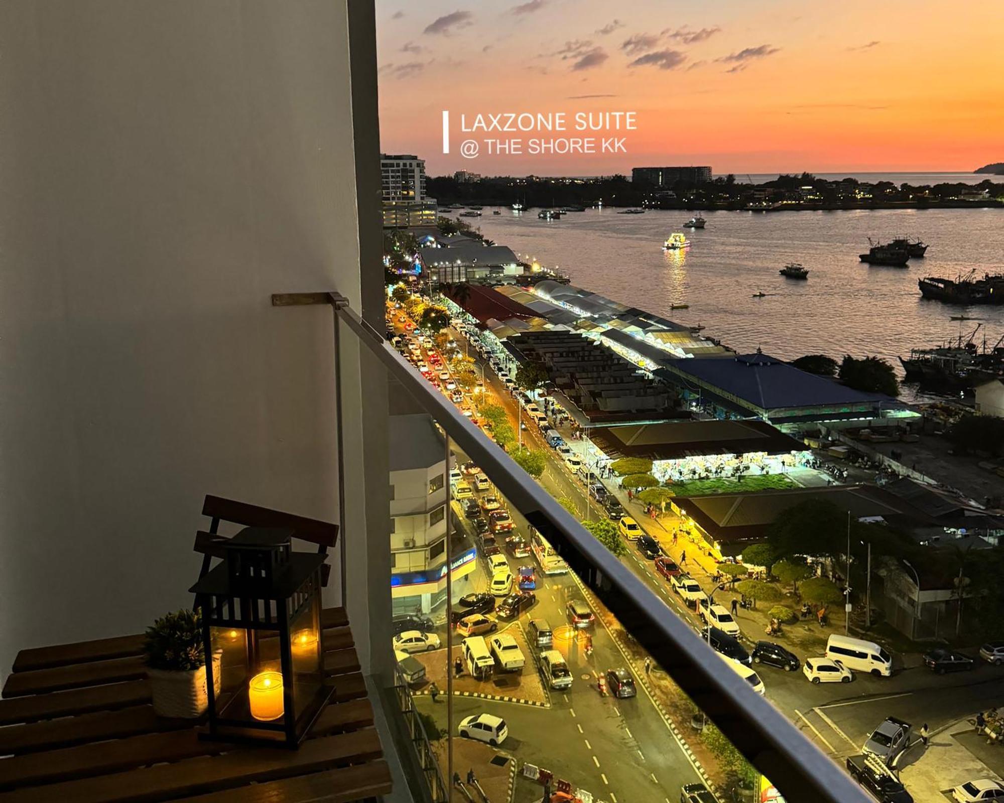 The Shore Cbd Kota Kinabalu By Laxzone Suite Luaran gambar