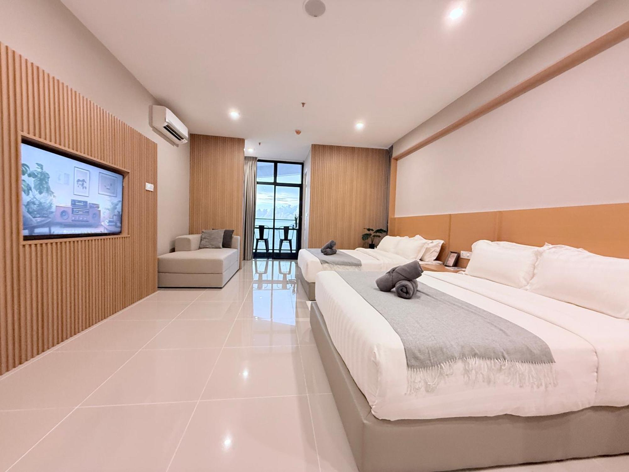 The Shore Cbd Kota Kinabalu By Laxzone Suite Luaran gambar